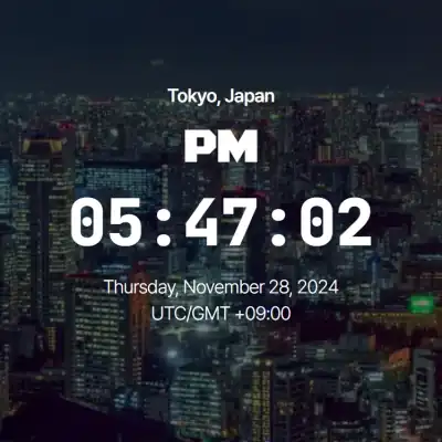 Current time in tokyo japan